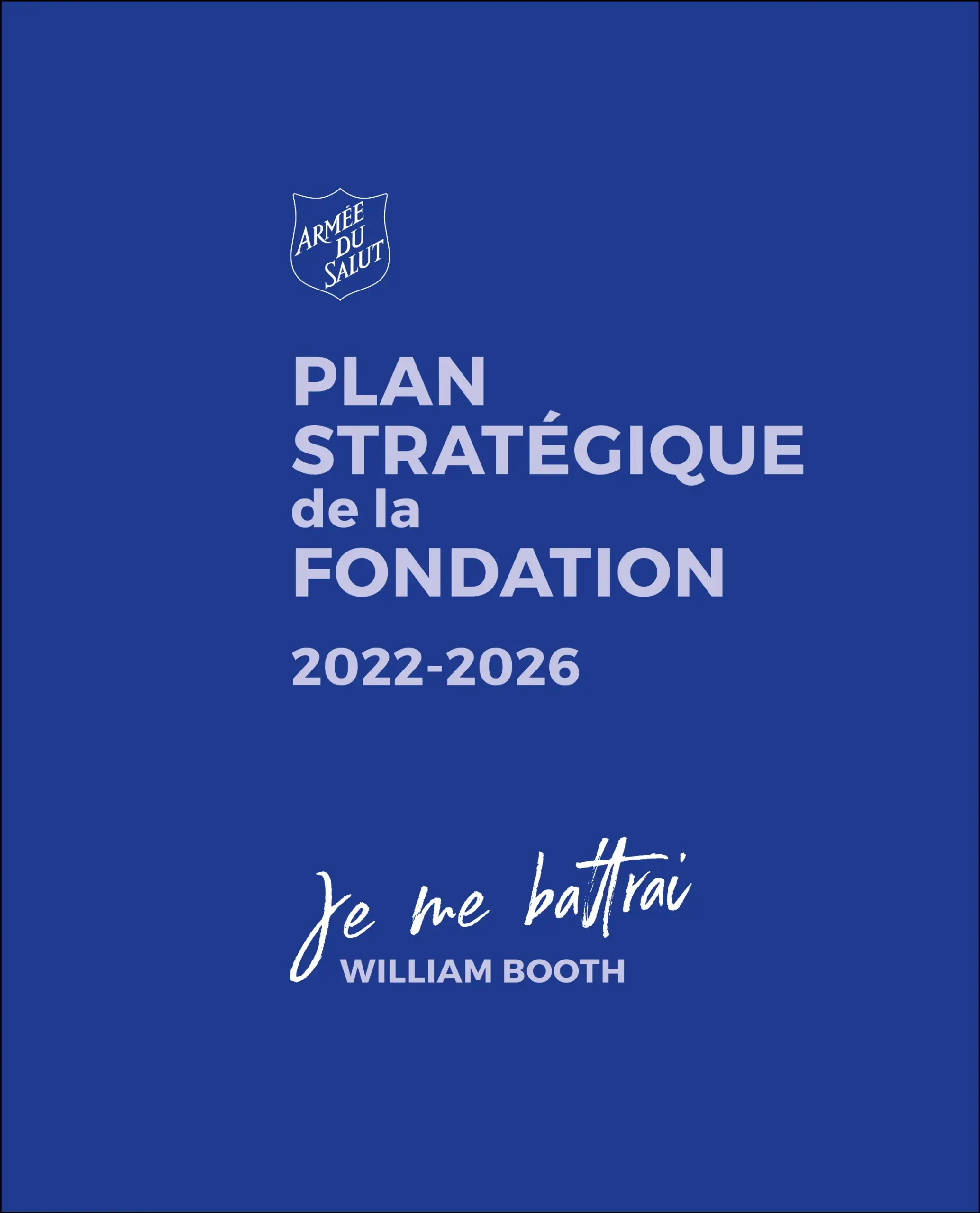 Fondation  – Plan stratégique 2022-2026