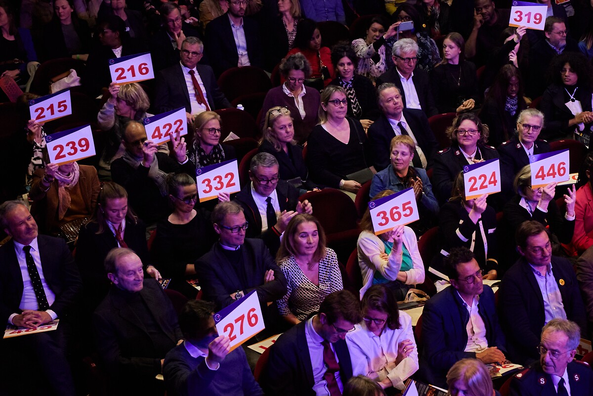 levée des dons - Nuit de la philanthopie 2024 - théâtre le Trianon à Paris